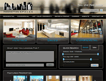 Tablet Screenshot of manhattan-spaces.com
